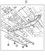 6507342AA - Mopar Accessories - Component Parts: Screw for Mopar Image