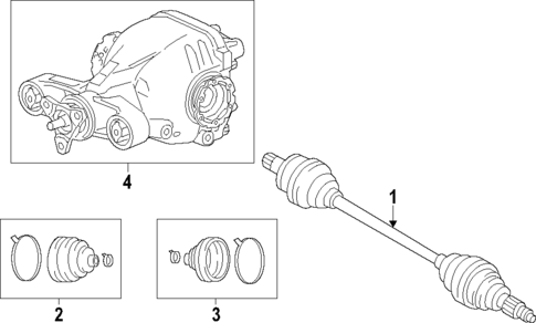 Axle Shafts & Joints for 2016 Buick LaCrosse #0