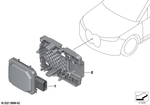66316898296 - : Mount Front Radar Sensor for BMW Image