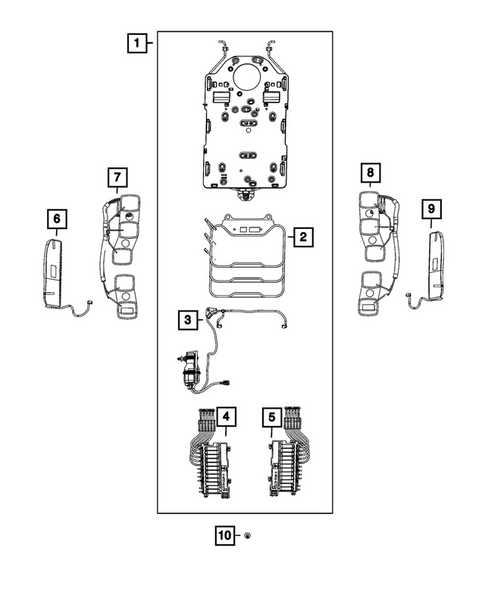 Front Seats - Adjusters, Recliners, Shields and Risers for 2026 Jeep Cherokee #7