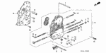 24630P24J00 - Transmission - Automatic: ARM, CHANGE DETENT for Honda Image