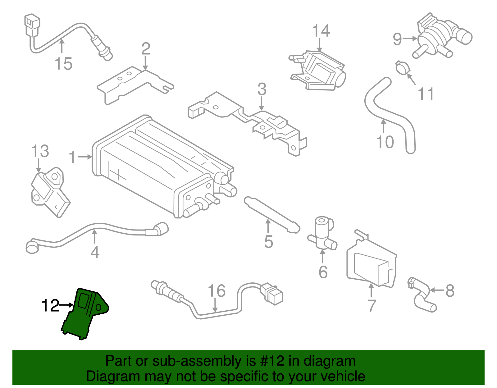 Genuine Hyundai 39300-2B100 MAP Sensor – OEM Replacement Manifold Absolute Pressure Sensor For Hyundai Vehicles