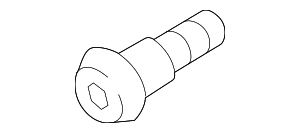 2016-2025 Audi Thermostat Unit Screw WHT-004-972 | Genuine Audi Parts