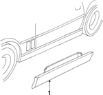 10288347 - Body: Rocker Molding for GM Image