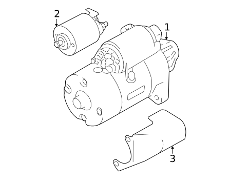 Starter for 1997 Mitsubishi Montero Sport #1