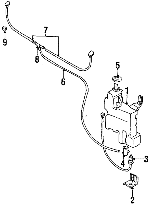MR191497 - Body: Reservoir for Mopar Image