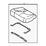 EC0557300N42 - Body: Cushion Assembly for Mazda: Tribute Image