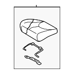 EF2257250A66 - : 2004 Mazda Tribute - Cushion Assembly for Mazda: Tribute Image