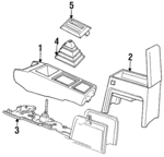 V394GL7 - Body: Console for Mopar Image