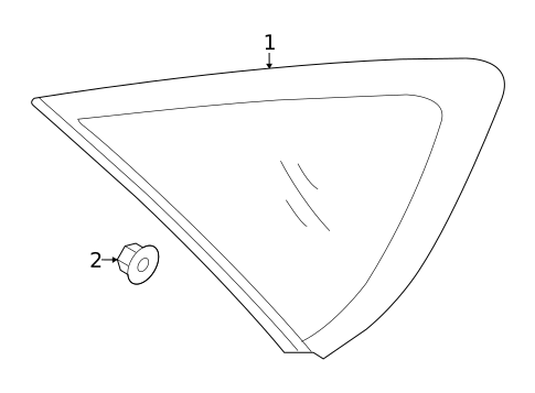 Glass & Hardware for 2025 Genesis G80 #0