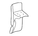 2086200114 - Body: Bumper Bracket for Mercedes-Benz Image