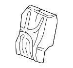 US031DVAA - Body: Seat Back for Dodge: Durango Image