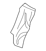 US041DVAA - Body: Seat Back Cover for Dodge: Durango Image