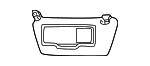 9699810 - : Sun-Visor for Saab: 9-3 Image