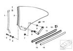 51361970060 - Vehicle Trim: Gasket Right for BMW Image