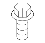 34116778234 - Brakes: Caliper Support Bolt for BMW Image