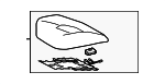 7107106P63B8 - Body: Cushion Cover for Toyota Image image