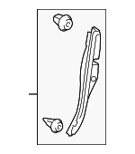 6771153010C0 - Body: Trim Cover for Lexus: IS F, IS250, IS350 Image