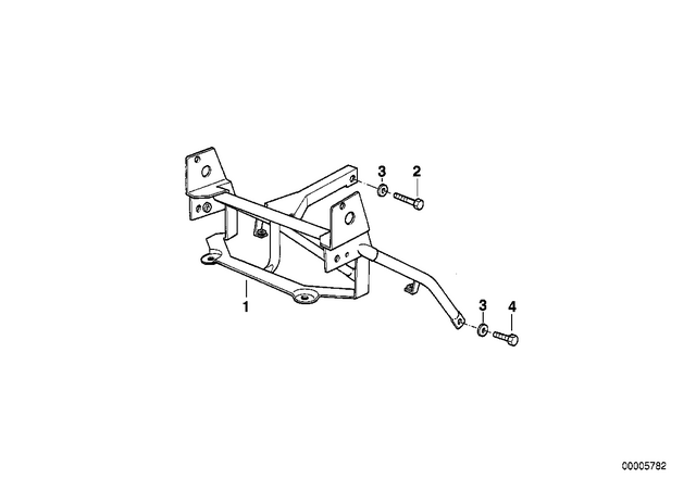 46632325749 - : Fairing Bracket           for BMW-Motorrad Image
