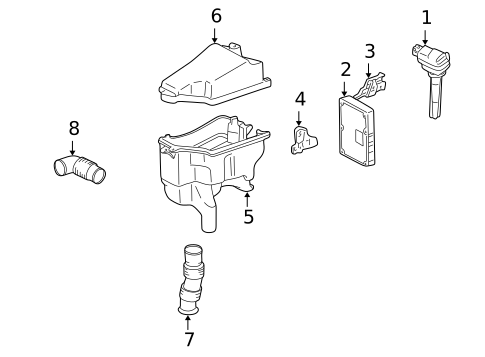 Ignition System for 2002 Lexus LS430 #0