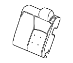 82527T60A01 - Body: Seat Back Pad for Honda Image