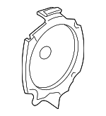 16193985 - Body: Front Dr Speaker for Chevrolet: Blazer, S10 | GMC: Jimmy, Sonoma | Oldsmobile: Bravada Image