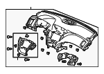 77100TZ3A12ZA - Body: Instrument Panel for Acura Image