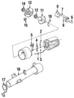 4333116 - Steering: Switch Actuator for Dodge: D150, D250, D350, W150, W250, W350 Image