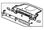 84500TRWA11ZA - Body: Pkg Tray Trim for Honda: Clarity Image