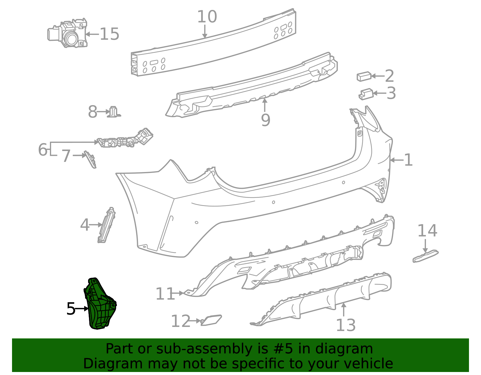 Bumper Cover Support Rail 52155-24040 | Lexus Of West Kendall Parts