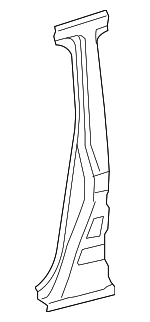 6103753040 - Body: Center Pillar Reinforced for Lexus: IS F, IS250, IS350 Image