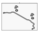 54810K9200 - Suspension: Stabilizer Bar for Hyundai: Veloster N Image