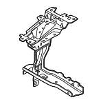 51649464028 - Body: Headlamp Bracket for BMW Image