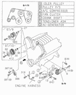 8971632281 - Body/Air Conditioning: BRACKET for Acura: SLX Image