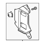 88631WB001 - Electrical: Mount Bracket for Toyota Image image