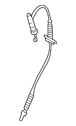 51217034469 - Body: Lock Cable for BMW: 525i, 525xi, 528i, 528i xDrive, 528xi, 530i, 530xi, 535i, 535i xDrive, 535xi, 545i, 550i, M5 Image