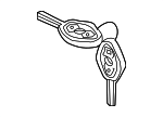 51217118972 - : Key for BMW: 525i, 525xi, 530i, 530xi, 545i, 550i, 645Ci, M5 Image