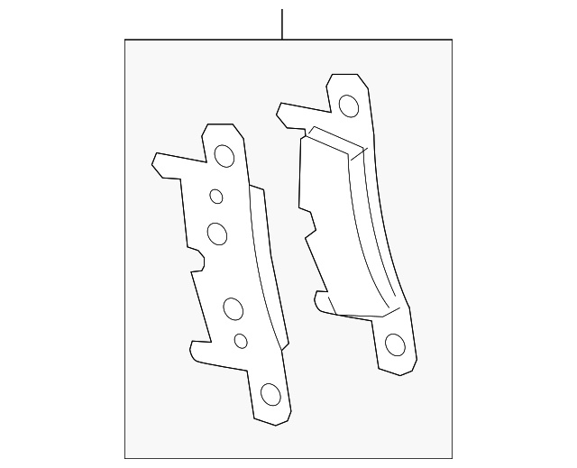 1 Set Of Brake Pads (982-698-451-C)