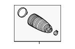 4553559075 - Steering: Boot Kit for Toyota Image