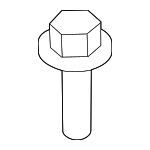 9011910578 - Body: Seat Back Frame Bolt for Toyota: GR Corolla, Sequoia Image