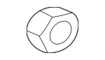 90178A0013 - Steering: Outer Tie Rod Adjust Nut for Toyota Image