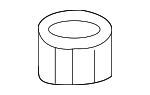 9008017220 - Steering: Outer Tie Rod Castle Nut for Toyota Image