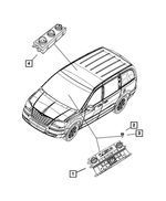 55111946AD - Electrical: A/c And Heater Control for Mopar Image