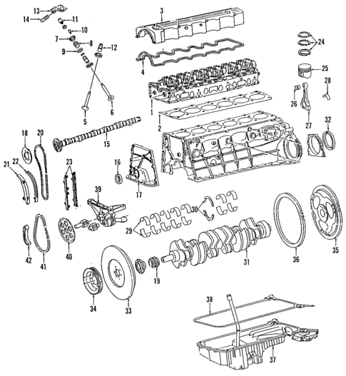 Engine for 1989 Mercedes-Benz 190E #0