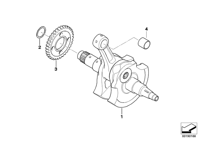 11217719446 - : Spacer Rings Set - 32X46.8 for BMW-Motorrad Image