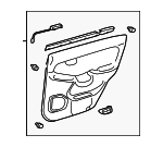 6763060800A0 - Body: Door Trim Panel for Lexus: GX470 Image