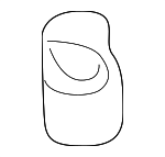 74828SK7000 - Body: Lift Gate Bumper for Acura: Integra, TL Image