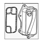 4893770AD - Cooling System: Oil Cooler for Mopar Image