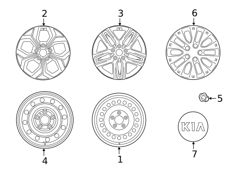 Wheels for 2022 Kia Forte #0