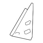 6749560040 - Body: Corner Molding for Lexus: LX600, LX700h Image